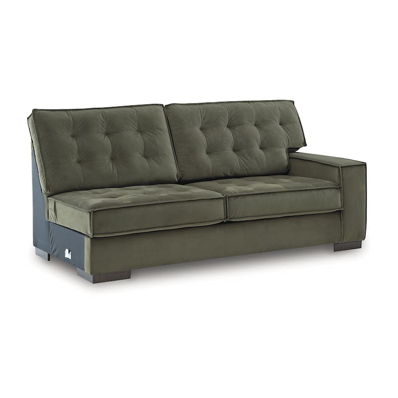 Signature Design by Ashley Chalcombe Green 2-Piece Sectional with Chaise - 128" W x 70" D x 38" H