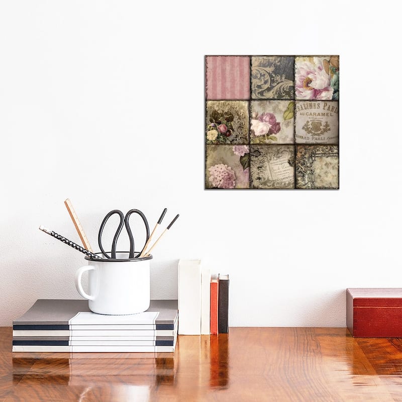 iCanvas "Viva la Paris I" by Color Bakery Canvas Print - 12x12x1.5