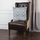 preview thumbnail 16 of 25, Rizzy Home Cotton Damask Throw Pillow, 22x22
