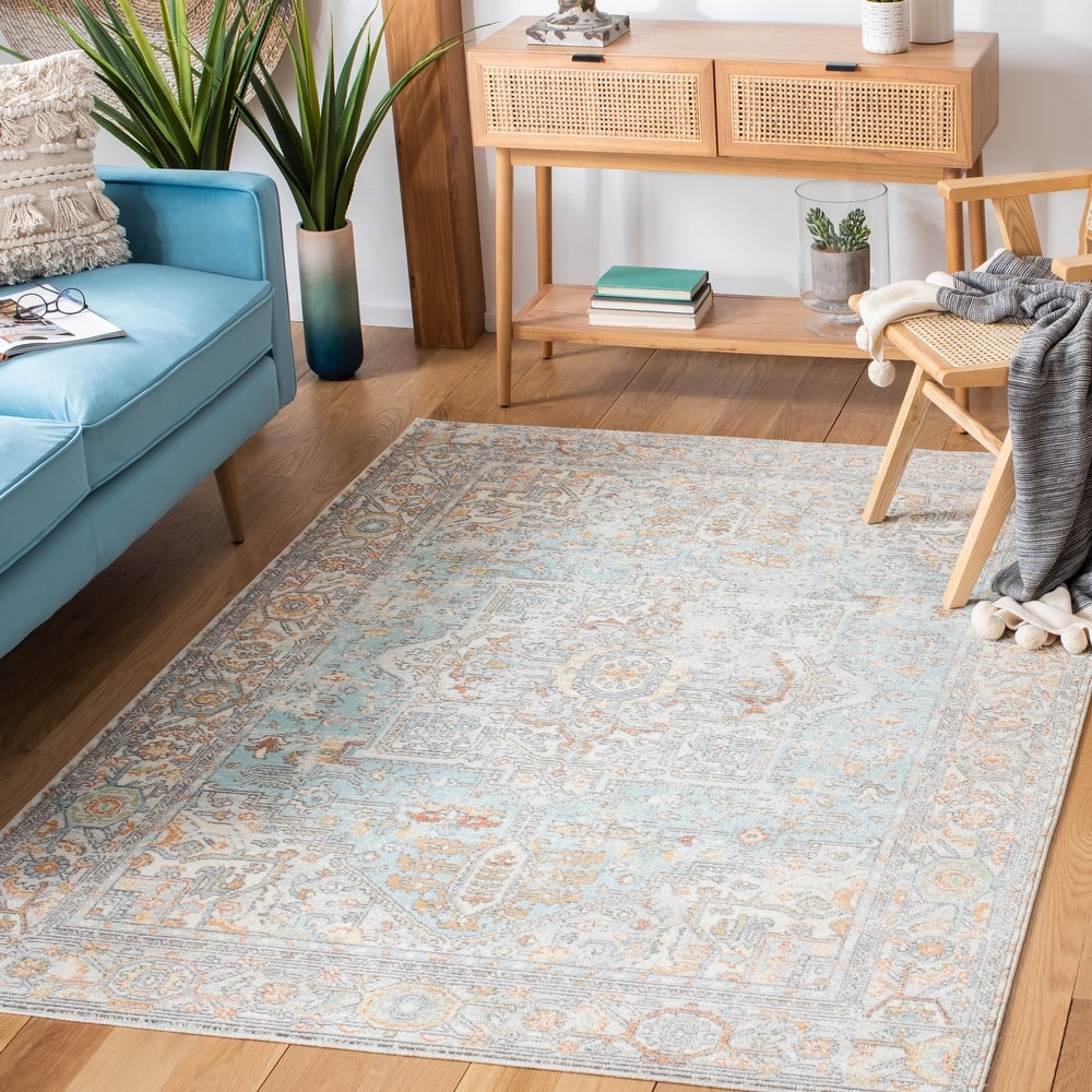 SAFAVIEH Aria Vasya Vintage Oriental Medallion Rug