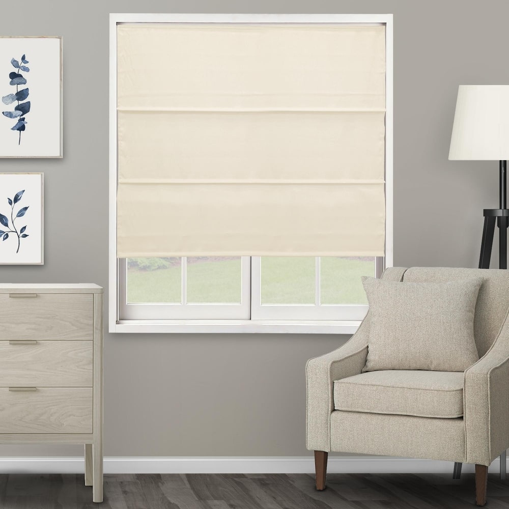 CHICOLOGY Cordless Roman Shades Style and Privacy