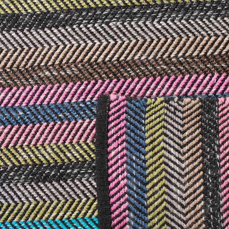 SAFAVIEH Handmade Striped Kilim Jenelle Stripe Wool Rug