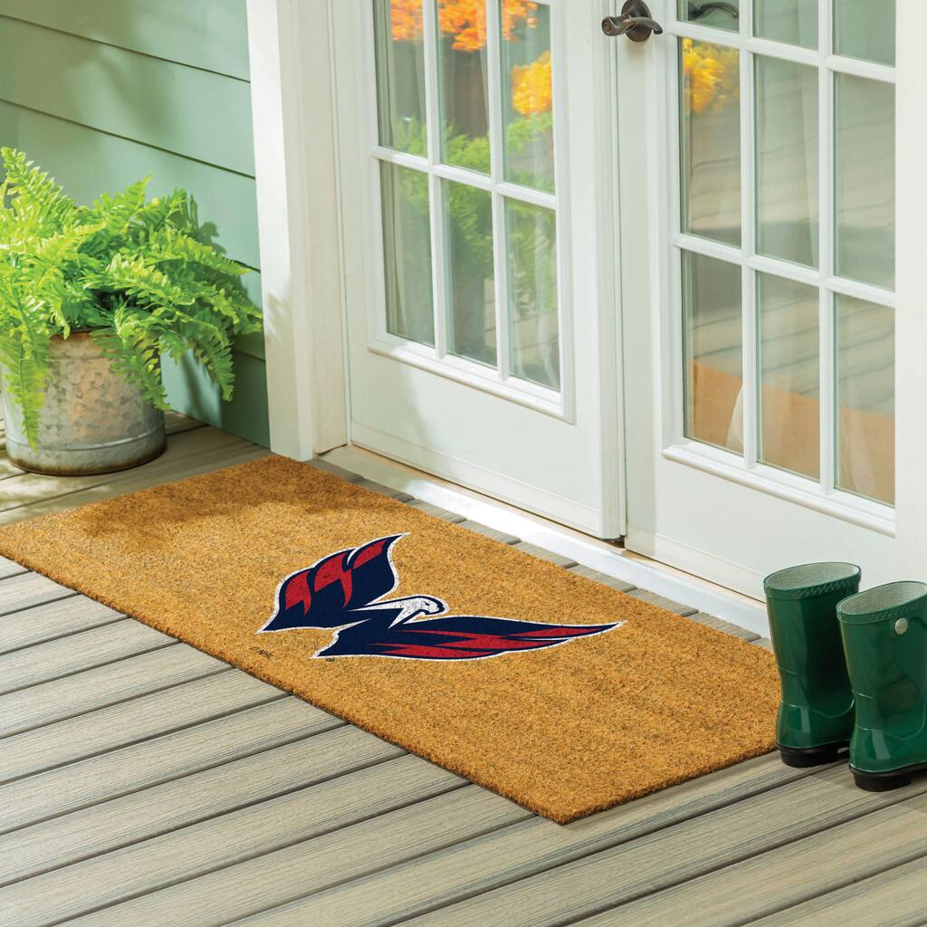 Washington Capitals Full Color Indoor/Outdoor Coir Mat