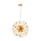 preview thumbnail 8 of 18, 12-Light Modern Glam Sputnik Round Colorful Chandelier Globe Starburst Crystal Beaded Firework Chandelier - 21.6 in. W