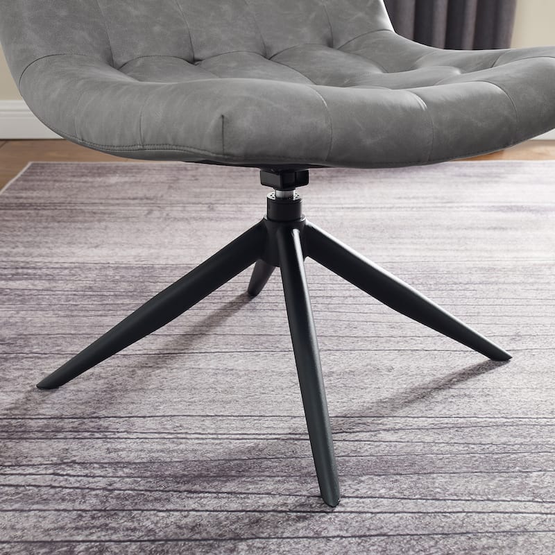 Art Leon Swivel Home Office Accent Chair