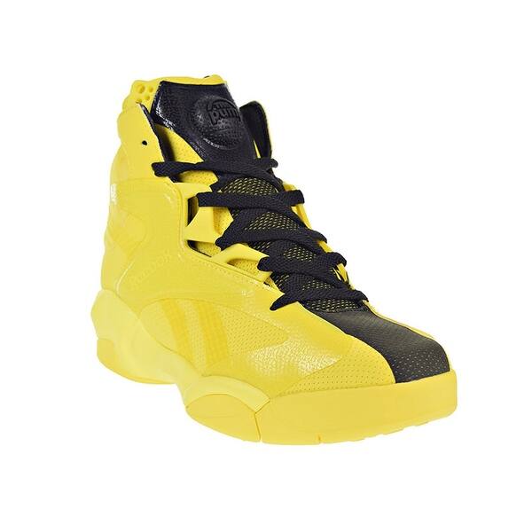 Shop Reebok Shaq Attaq Modern Men S Basketball Shoes Yellow Spark