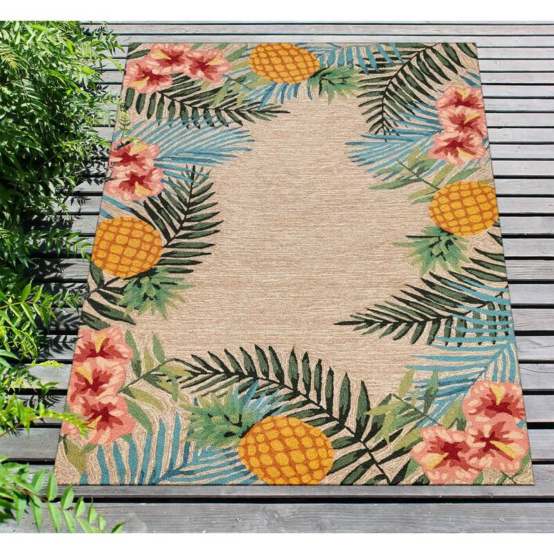 Liora Manne Ravella Tropical Indoor/Outdoor Rug