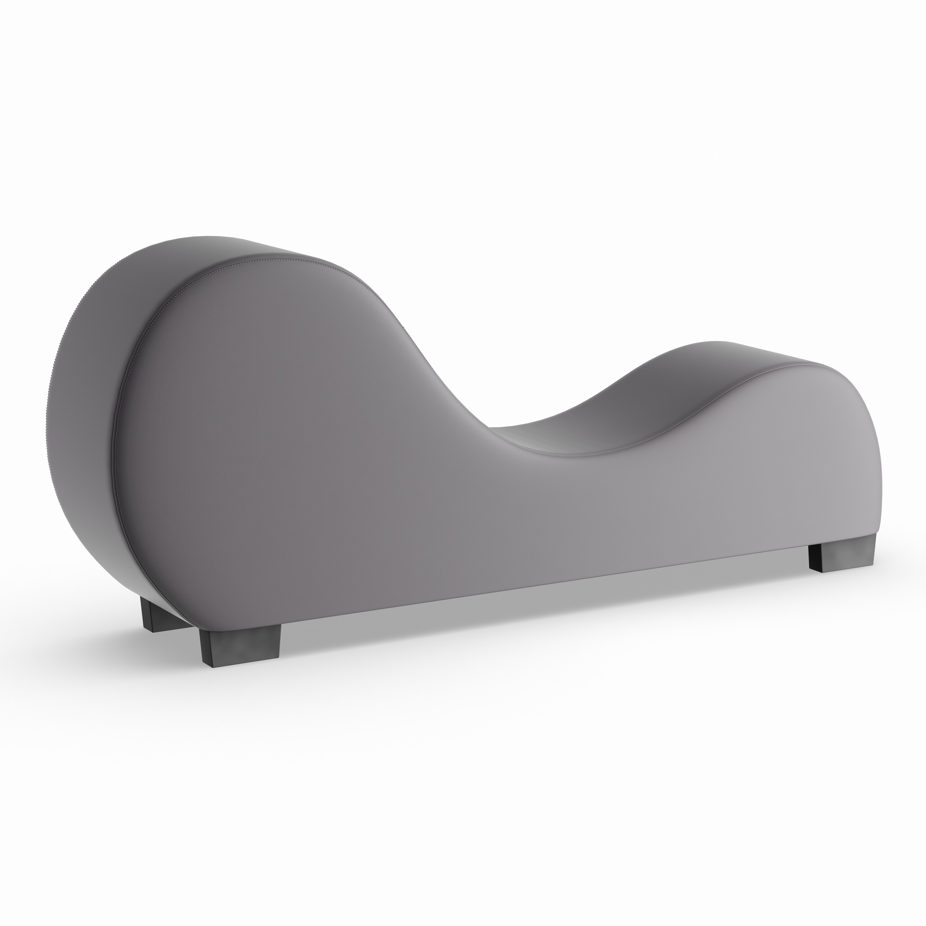 Oliver & James Soulages Faux Leather Yoga Chair Stretch ...