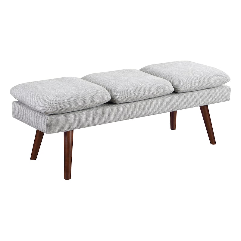Amanda 54" Mid-Century Bench