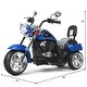 preview thumbnail 4 of 7, 3-Wheel Electric Ride On Toy with Foot Pedal & Horn & Headlight