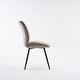 preview thumbnail 61 of 62, Dining Chairs Set of 2, Armless Kitchen Chairs, Soft Cushion