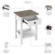 preview thumbnail 2 of 8, Bush Furniture Mayfield Farmhouse Bedroom Nightstand Table.