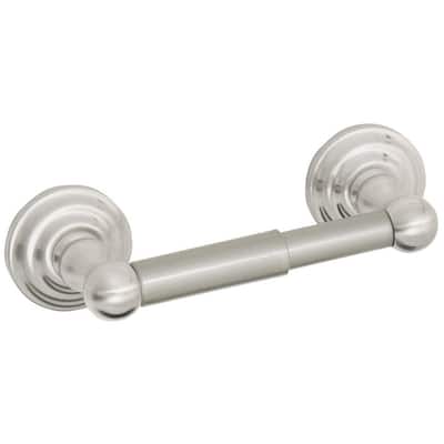 Design House Satin Nickel Toilet Paper Holder from the Calisto