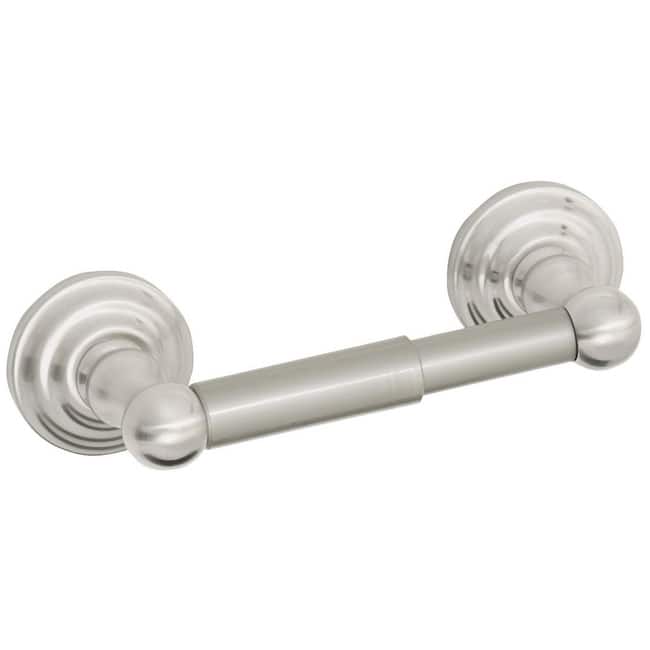 Design House Satin Nickel Toilet Paper Holder from the Calisto