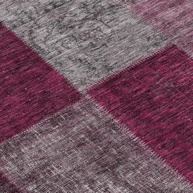 Machine Washable Indoor/ Outdoor Chantille Vintage Oriental Rug