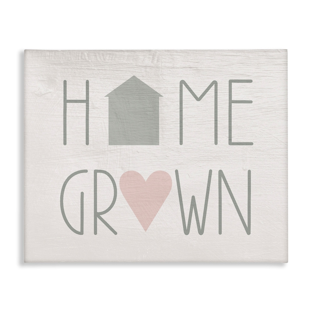 Stupell Home Grown Country Words Canvas Wall Art Design By Lil' Rue