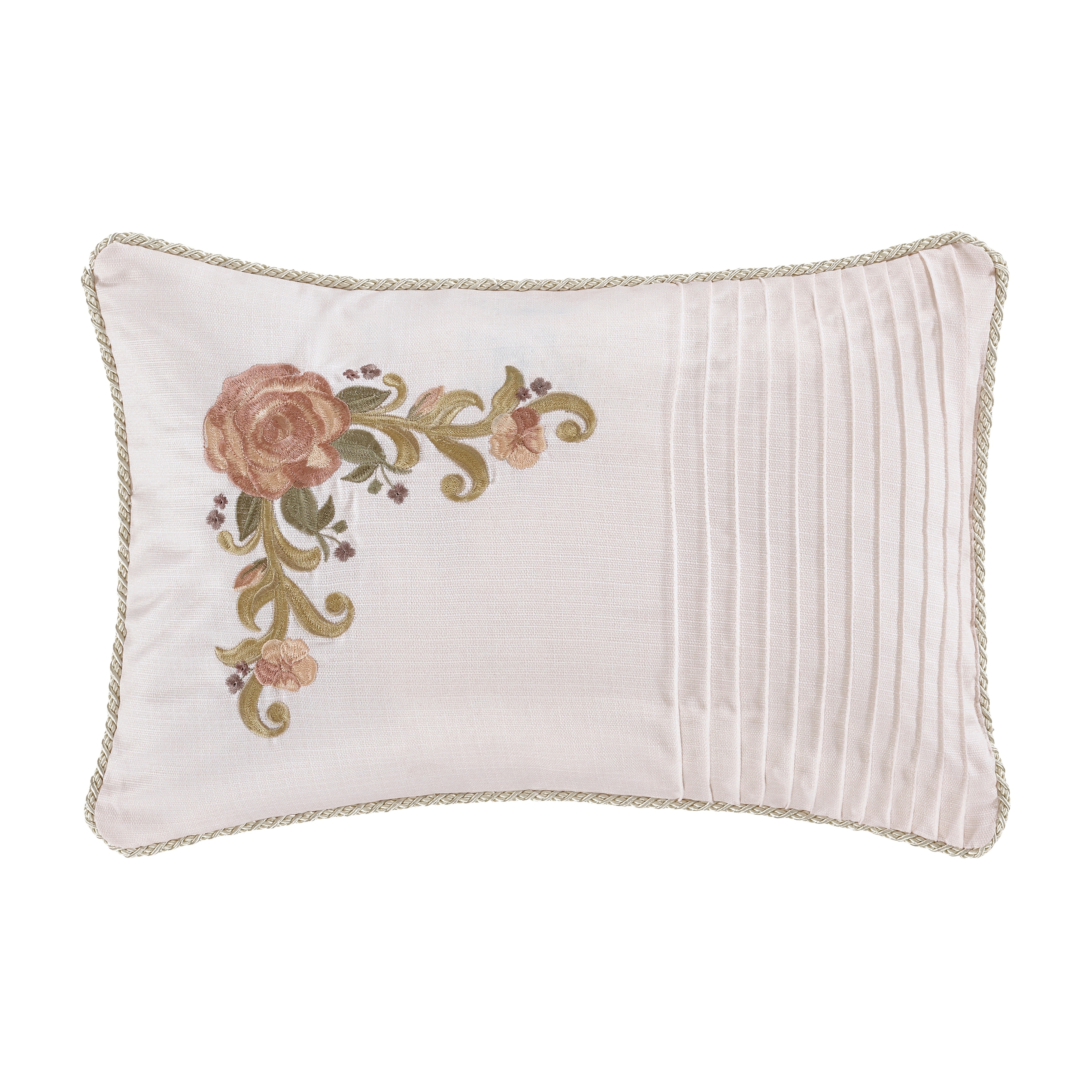 Royal Court Chardonnay Boudoir Decorative Throw Pillow