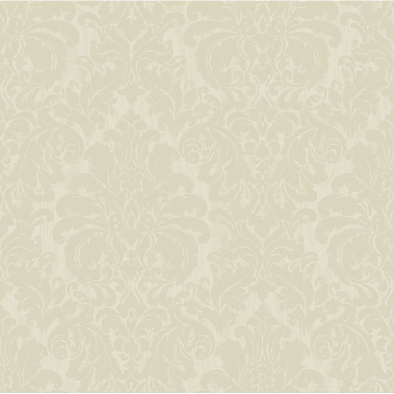 Sirpi Betina Light Yellow Damask Wallpaper - 20.9 x 396 x 0.025