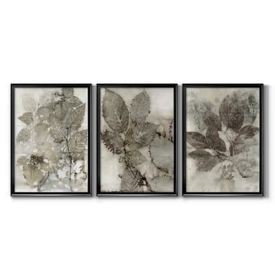 Birch Leaves I Premium Framed Canvas - Ready to Hang - Multi-Color