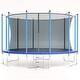 preview thumbnail 1 of 6, Trampolines with Safty Enclosure Recreational Trampolines