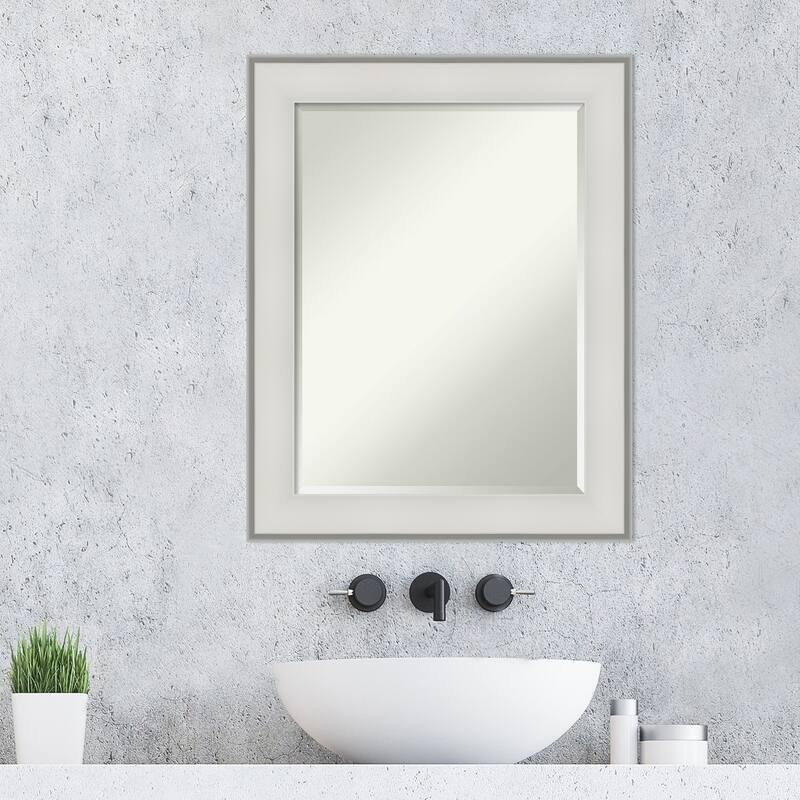 Beveled Bathroom Wall Mirror - Imperial Frame