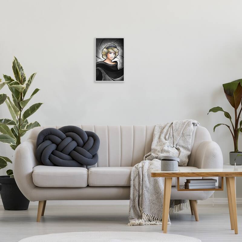Stupell Royal Peoples' Princess Framed Giclee Art Design By Mandie Manzano