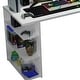 preview thumbnail 4 of 18, Madesa Large Modern Gaming Computer Desk 53 Inch with 5 Shelves Cable Management Student Study Home Office Gamer Desk