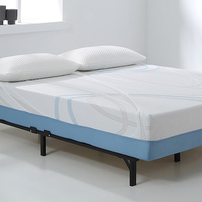 12" Modern Comfortable Charcogel Memory Foam Mattress