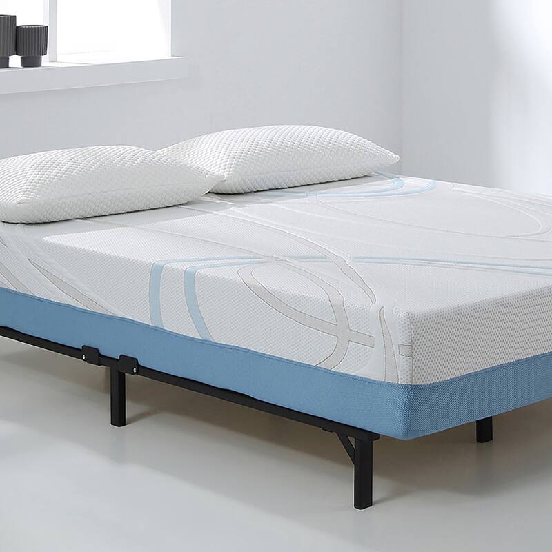 12 in. Charcogel Memory Foam Queen Mattress
