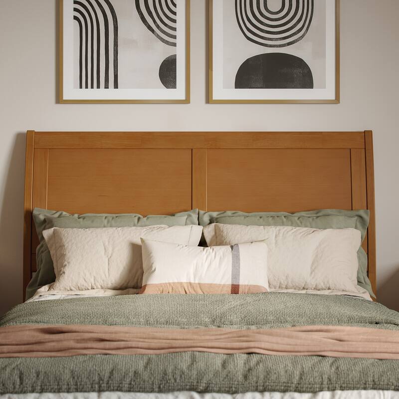 AFI Portland Headboard with Attachable Charger
