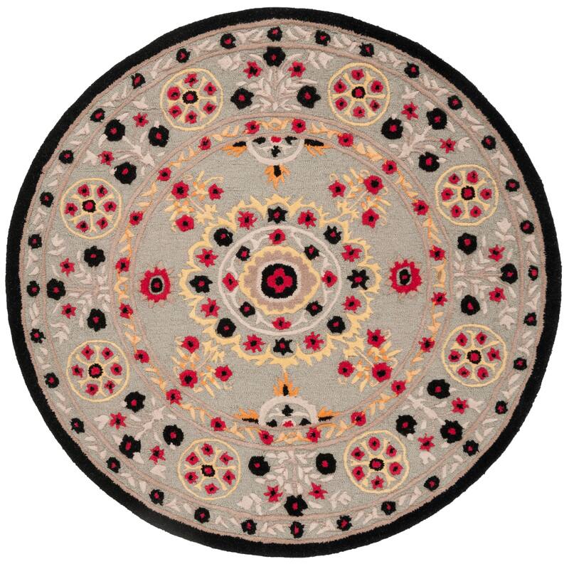 SAFAVIEH Handmade Bellagio Marsela Modern Oriental Wool Rug
