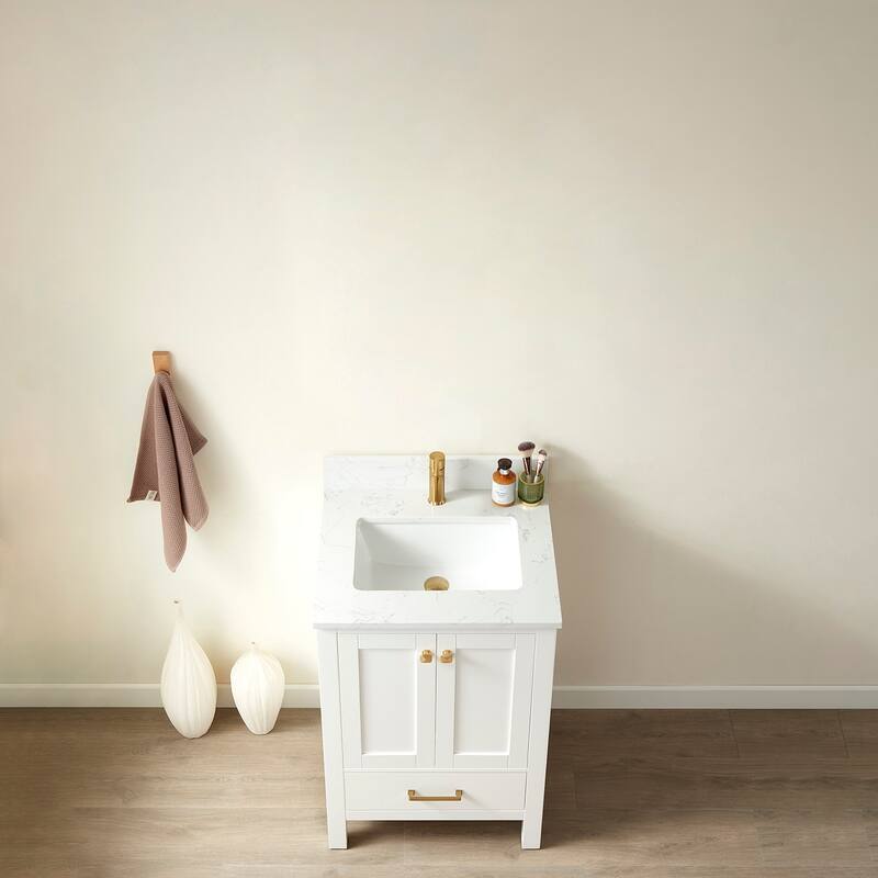 Miseno MV785024-NM Shannon 24" Free Standing Single Basin Vanity Set