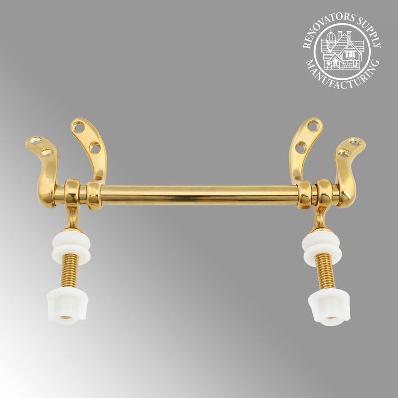 Solid Brass Toilet Seat Hinge Replacement Adjustable Toilet Seat Hinges with Hardware