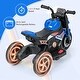 preview thumbnail 30 of 32, 6V Battery Powered Motorbike with Detachable Training Wheels for Kids - 29" x 15" x 19"