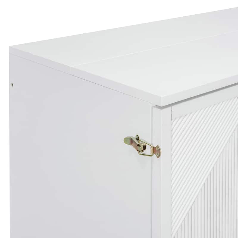 Queen Murphy Bed with Storage Cabinet, USB Ports & Outlets