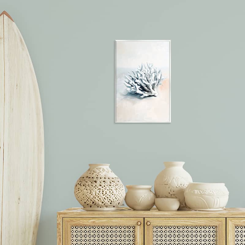 Stupell Simple Staghorn Coral Wall Plaque Art Design By Ramona Murdock
