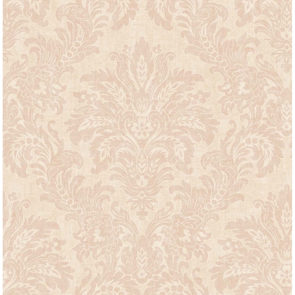 Seabrook Designs Sultana Damask Unpasted Wallpaper - 20.5 in. W x 33 ft. L