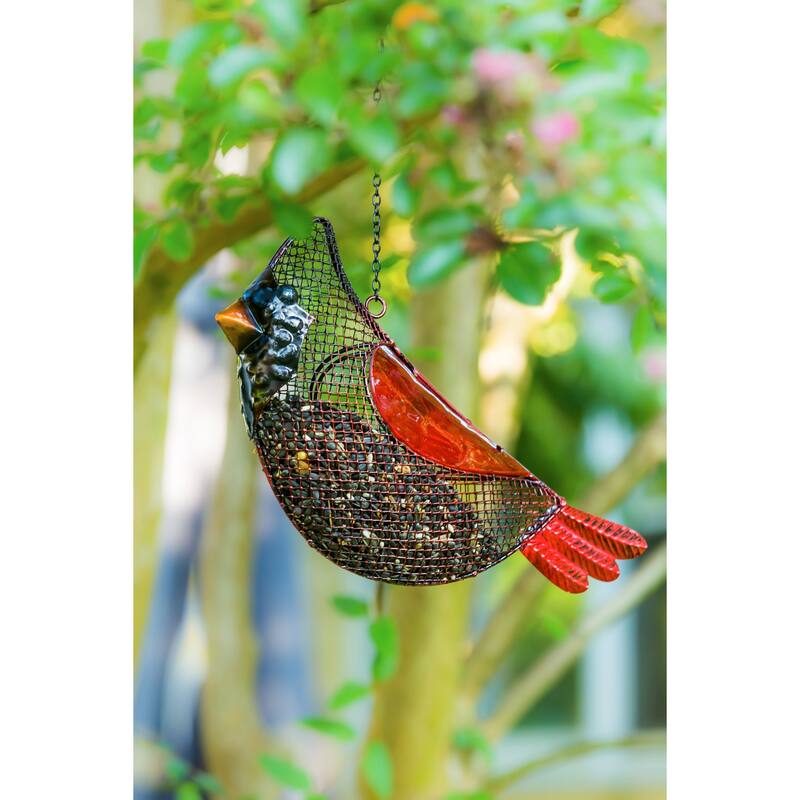 Cardinal Seed Feeder