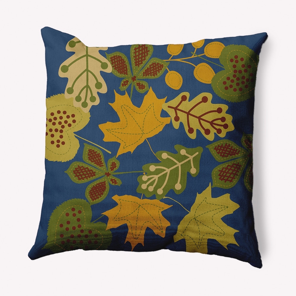 Fall Leaves Indoor/Outdoor Throw Pillow