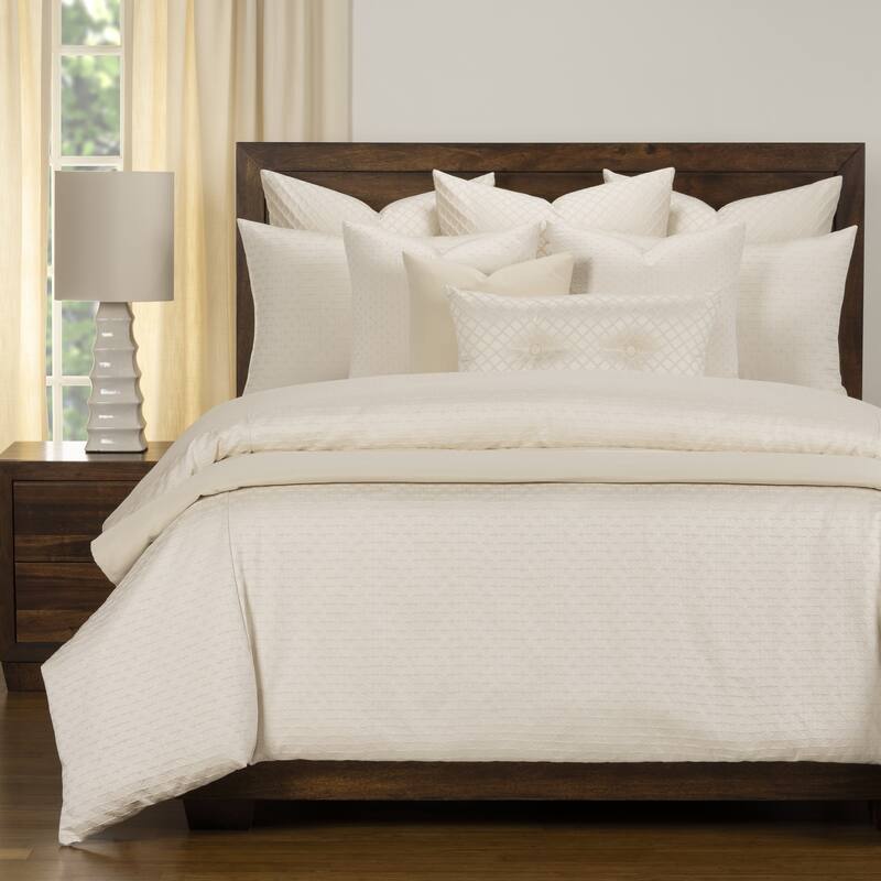 Adam Luxury Jacquard Duvet Cover and Insert Set