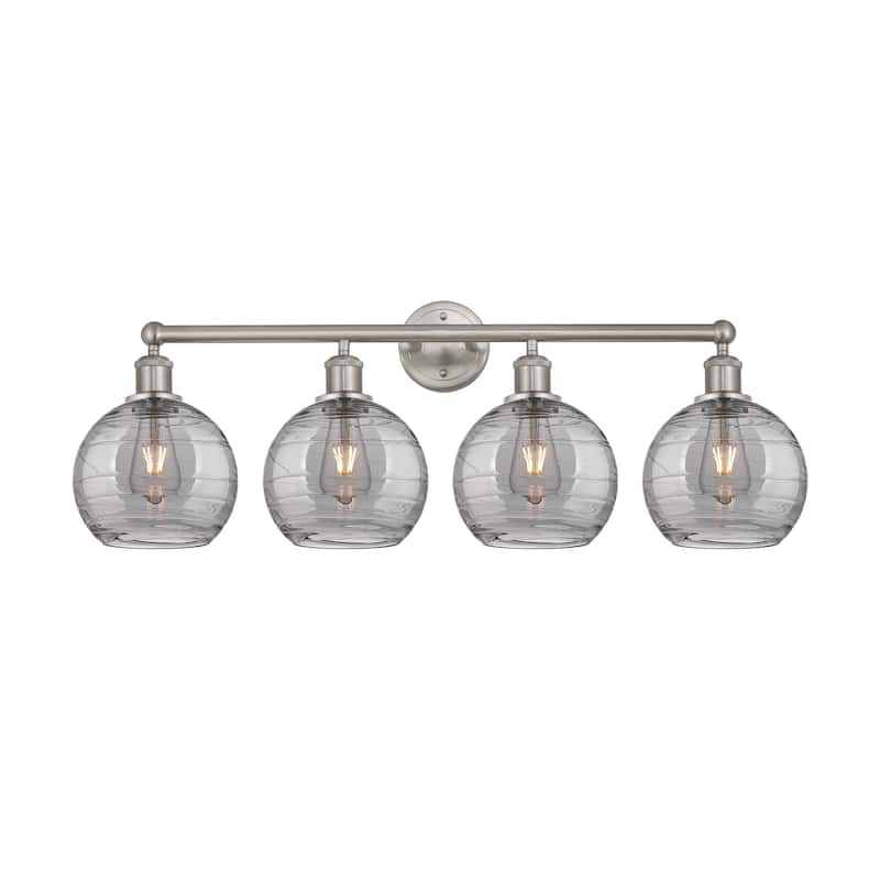 Innovations Lighting Athens Deco Swirl - 4 Light 35" Bath Vanity Light