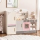 preview thumbnail 4 of 10, Costway Kids Chef Play Kitchen Set Toddlers Wooden Pretend Toy Playset - See Details