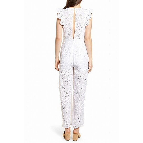 leith white jumpsuit