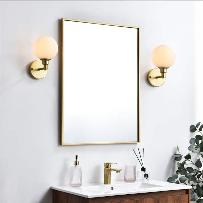 Elegant Lighting LD7317W6 Cordelia 10" Tall Bathroom Sconce