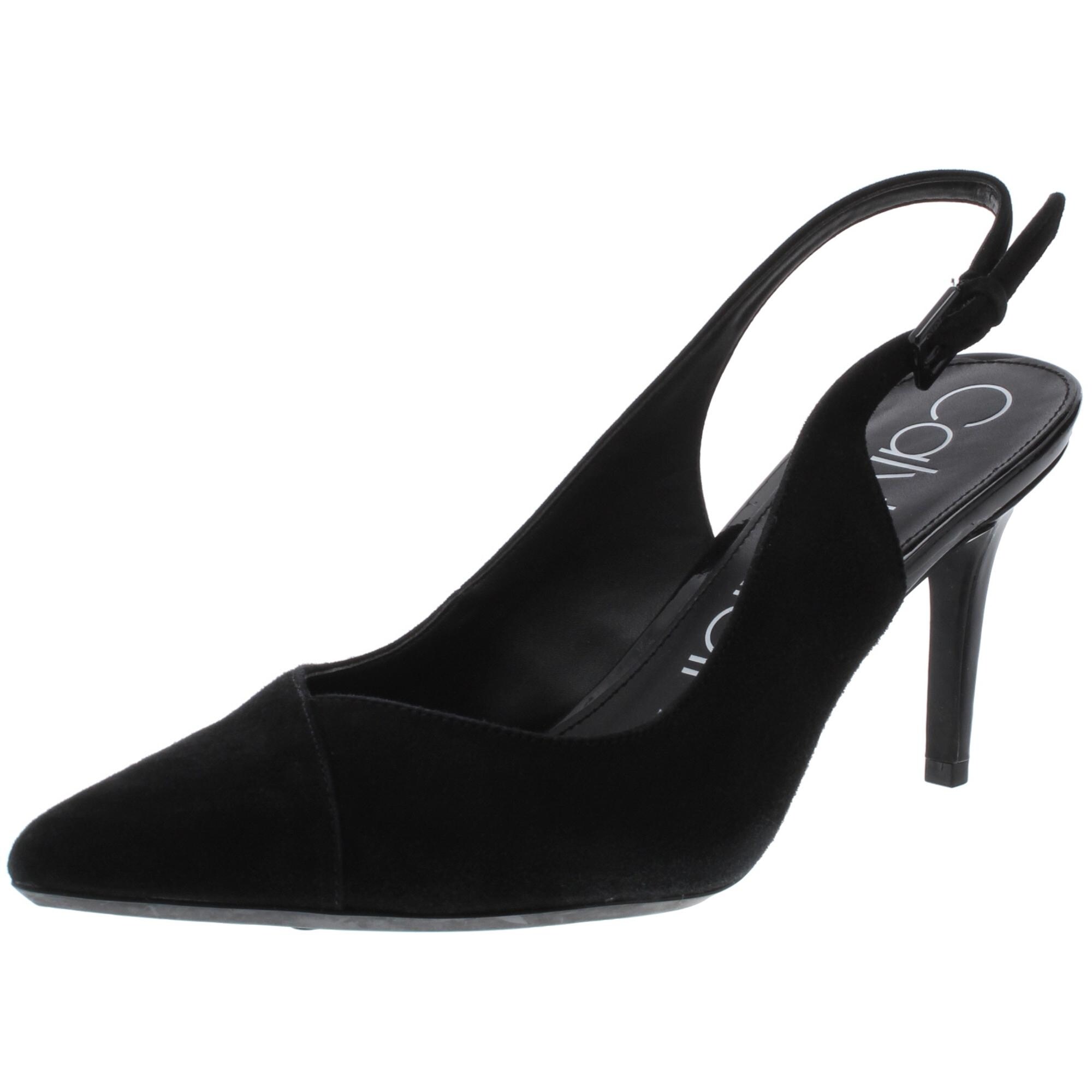 calvin klein gwenith slingback pump