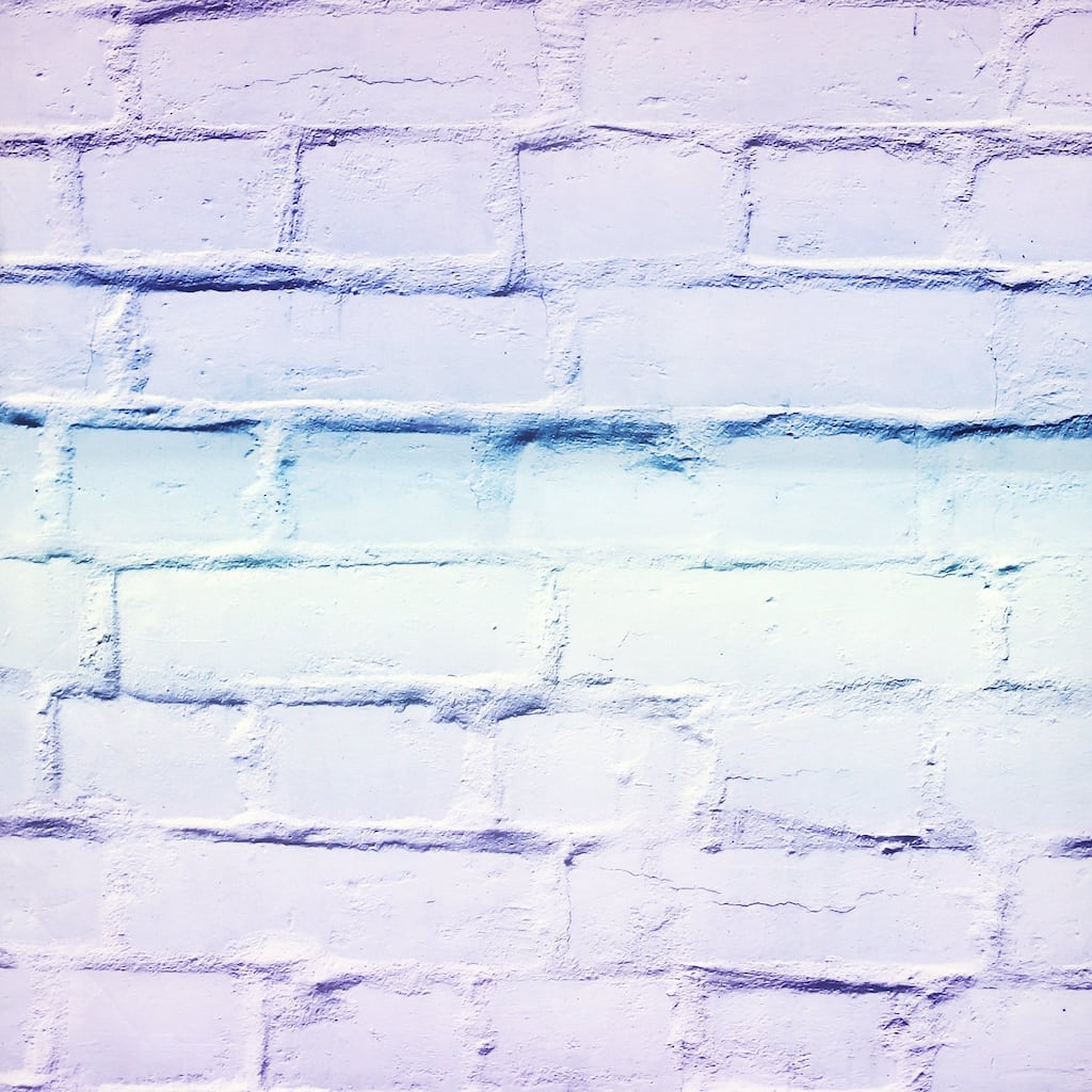 Arthouse Winifred Lavender Ombre Brick Wallpaper