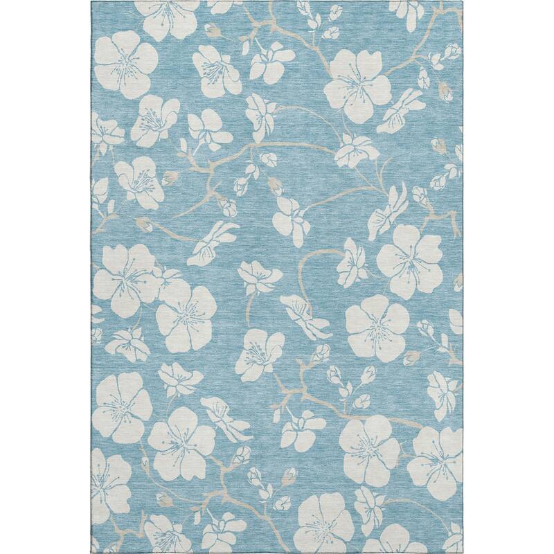 Premium Washable Super Soft Modern Floral Mayfield Rug