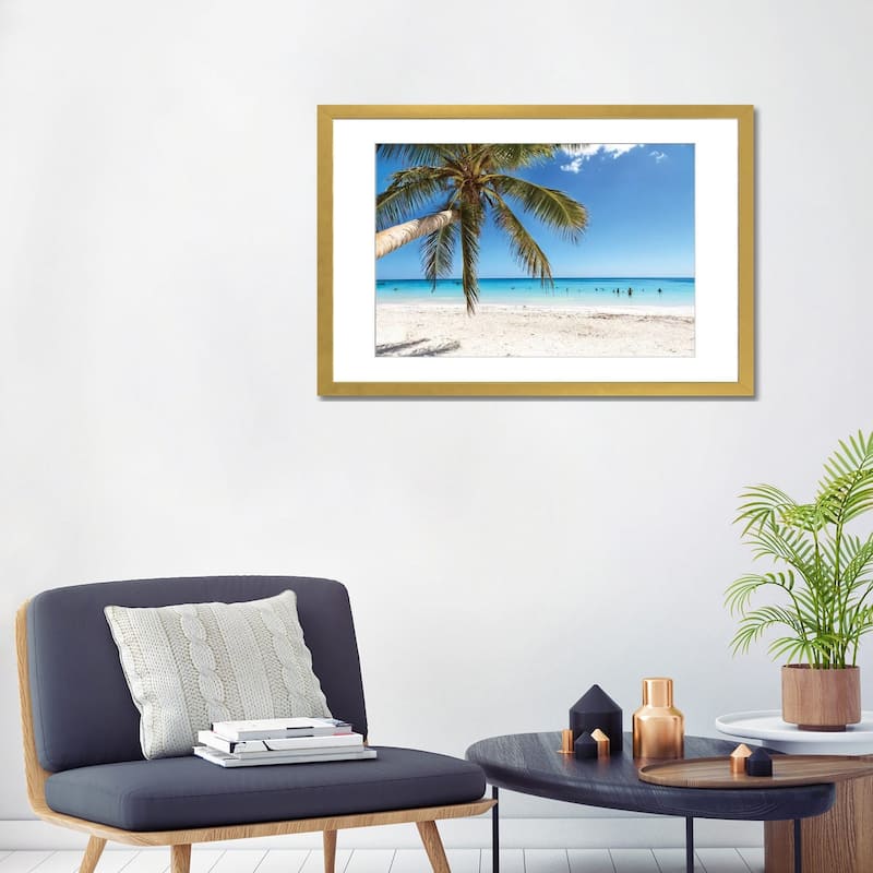 iCanvas "Tulum Beach, Mexico" by Matteo Colombo PFA