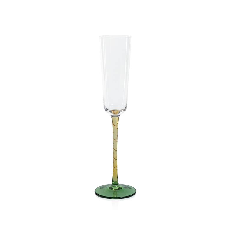 Sachi Champagne Flutes, Set of 6 - Multi