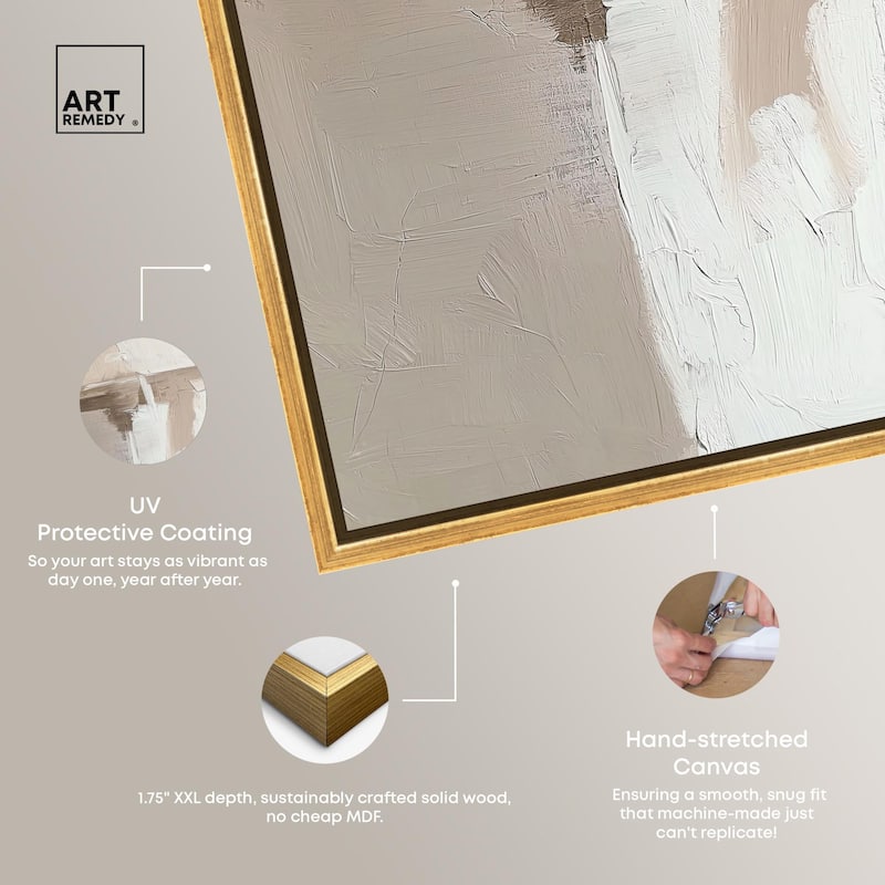 Sandstone Impressions Canvas by Art Remedy